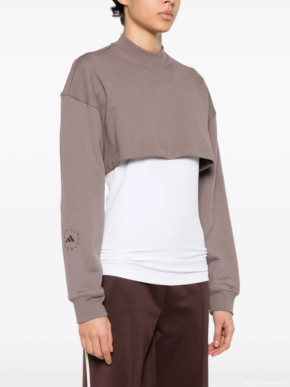Affordable adidas Truecasuals McCartney Women by cropped sweatshirt Stella 0630